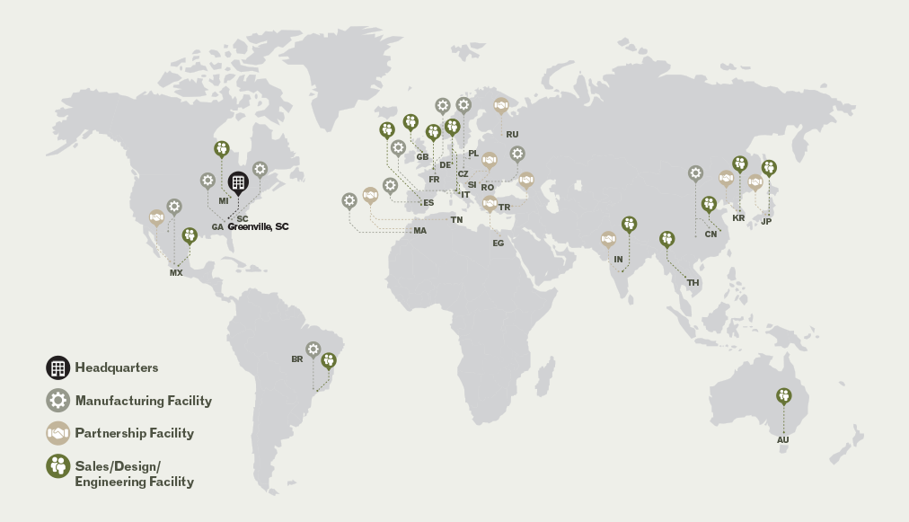 所在地 Sage Automotive Interiors